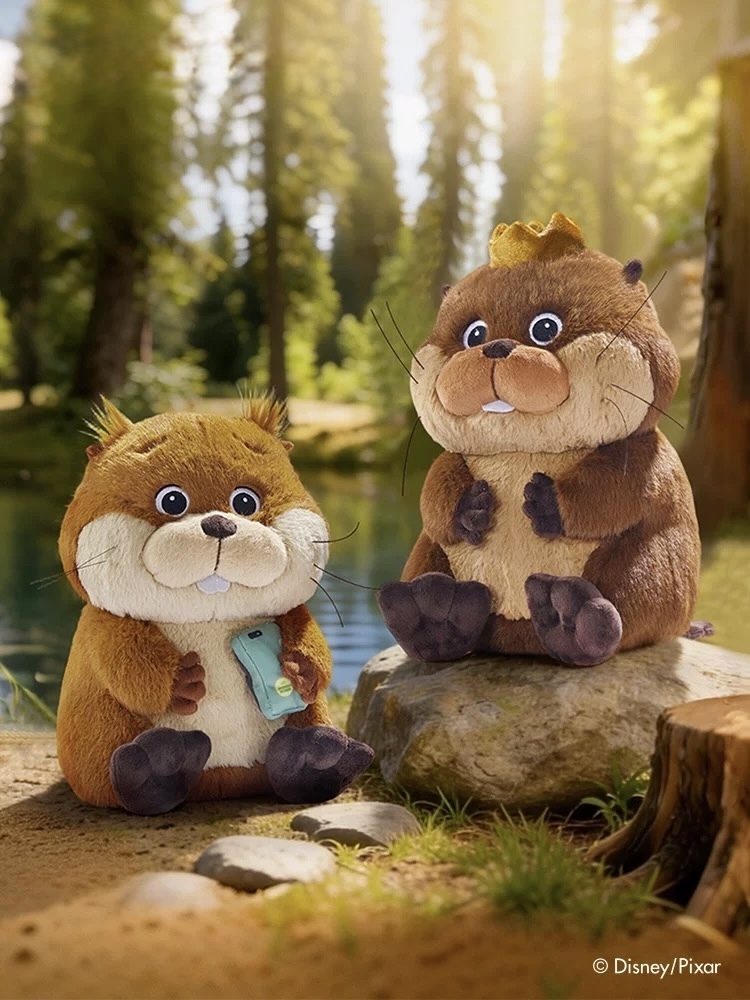 迪士尼 官方授權 HOPPERS 狸想世界 河狸 梅寶 喬治王 公仔 娃娃 / 預購