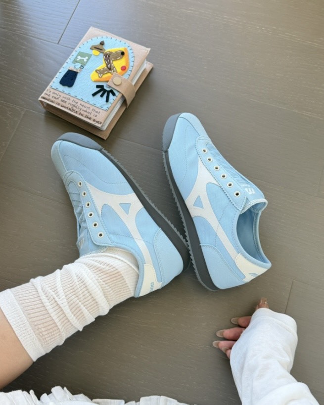 【預購】MIZUNO LG 60S SLIPON 天藍 D1GH240217