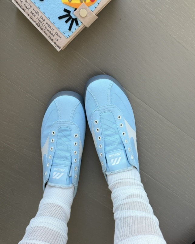 【預購】MIZUNO LG 60S SLIPON 天藍 D1GH240217