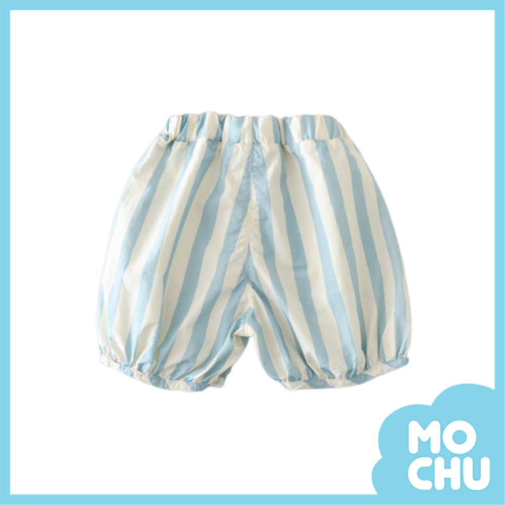 竪條澎澎短褲(二色)