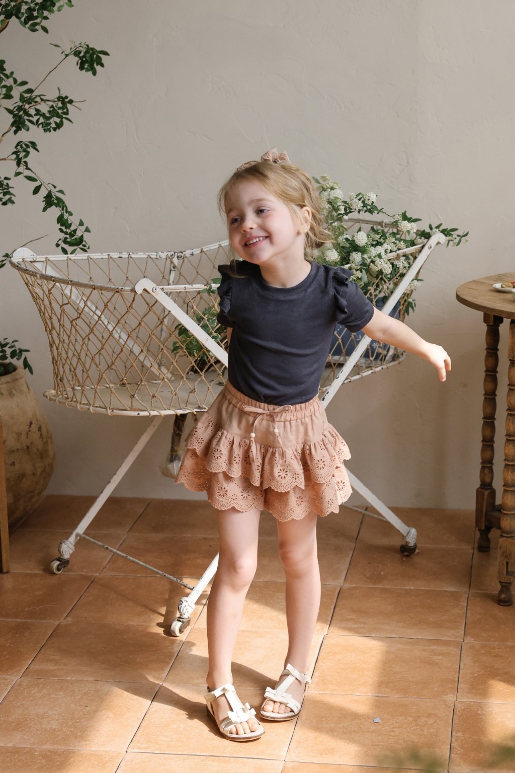 正韓夏Flo 優惠五色飛袖上衣