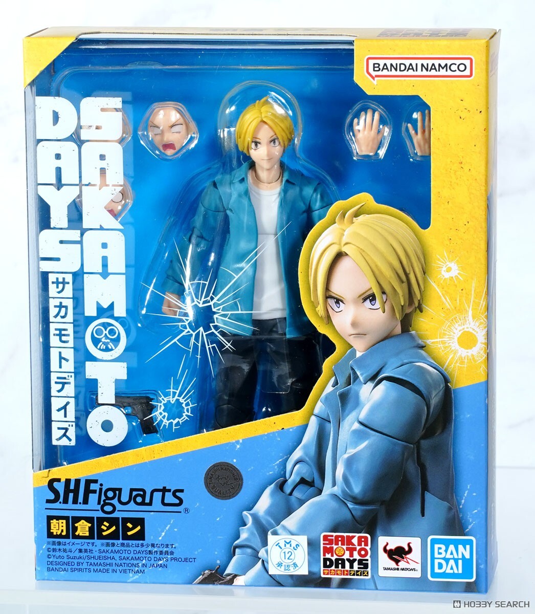 萬代 SHF 朝倉新 坂本日常 可動完成品