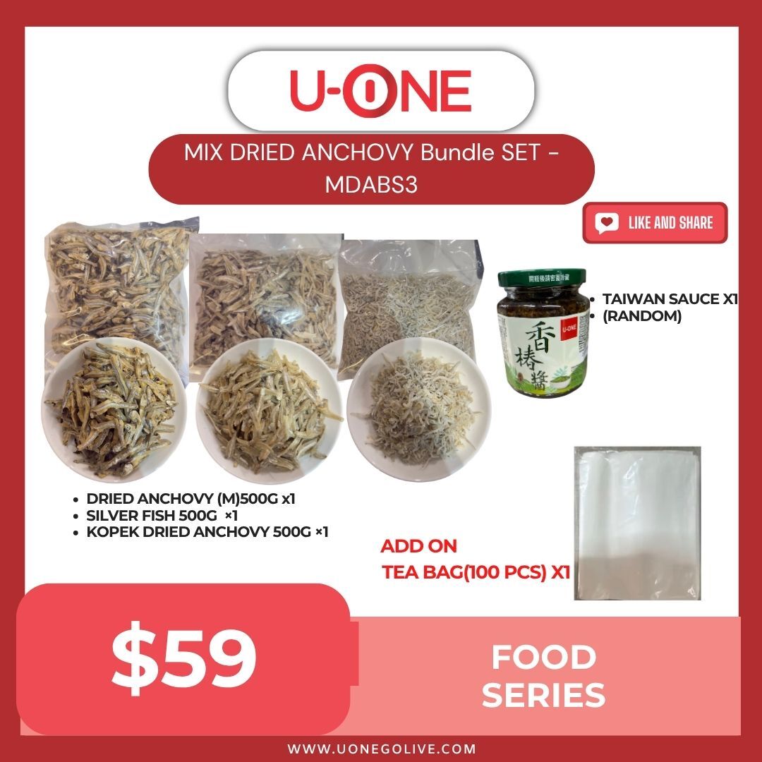 MIX DRIED ANCHOVY Bundle SET - MDABS3