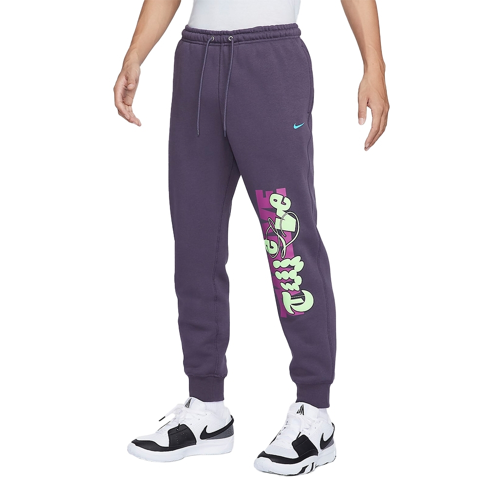 NIKE 長褲 JA M CLUB BB JOGGER PANT 紫色 莫蘭特 棉 縮口褲 男 FZ1041-573