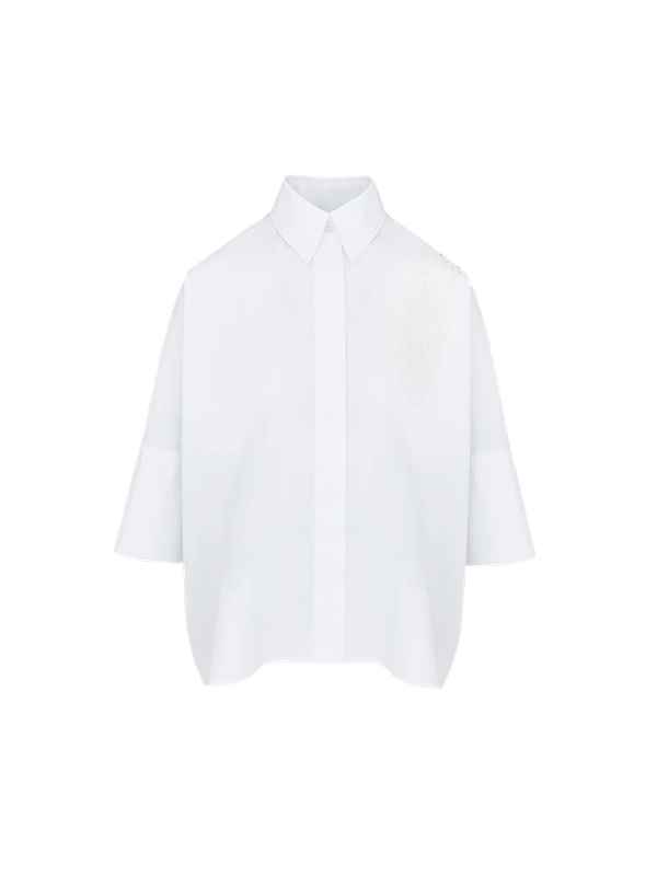 LORENA  刺繡亮片襯衫