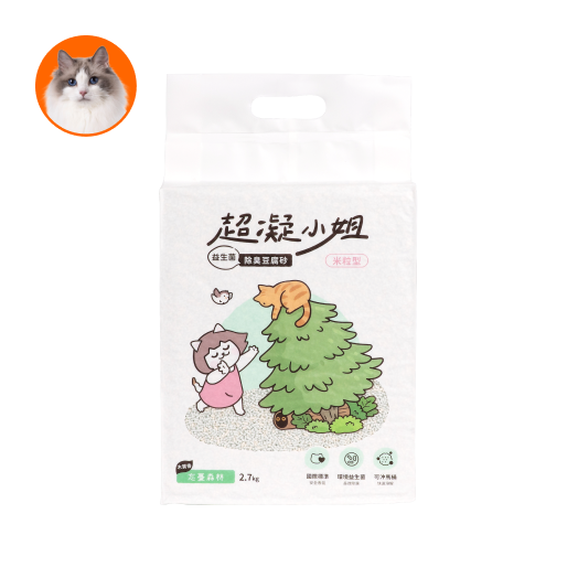 益生菌除臭豆腐砂米粒型