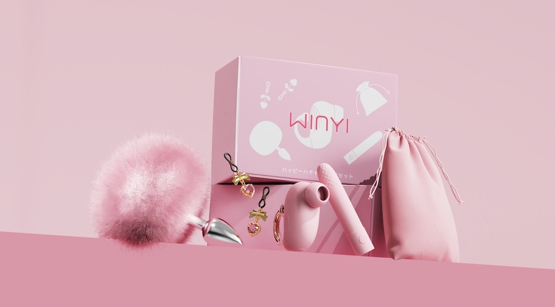 WINYI 快樂蜂鳥情趣禮盒．四件組