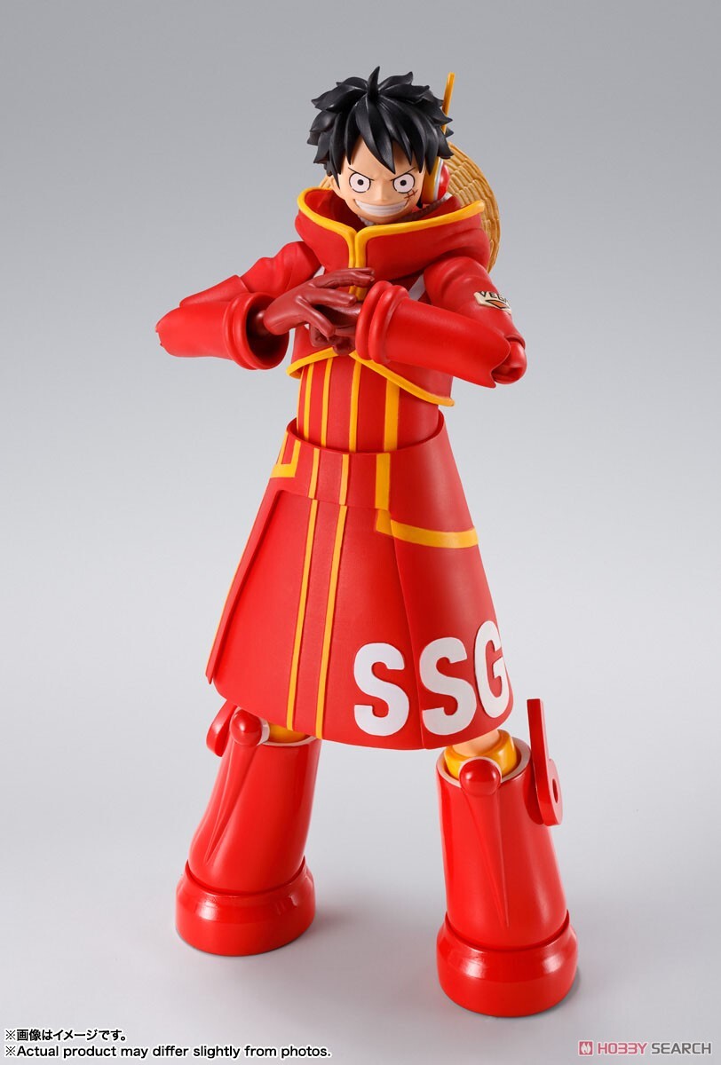 萬代 SHF 航海王 海賊王 魯夫 -未來島蛋頭島- 可動完成品