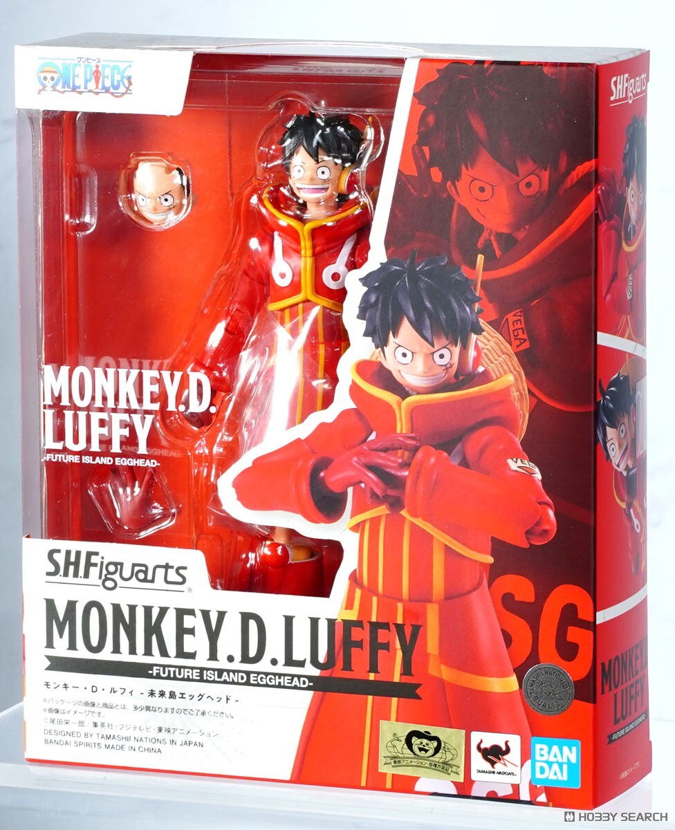 萬代 SHF 航海王 海賊王 魯夫 -未來島蛋頭島- 可動完成品