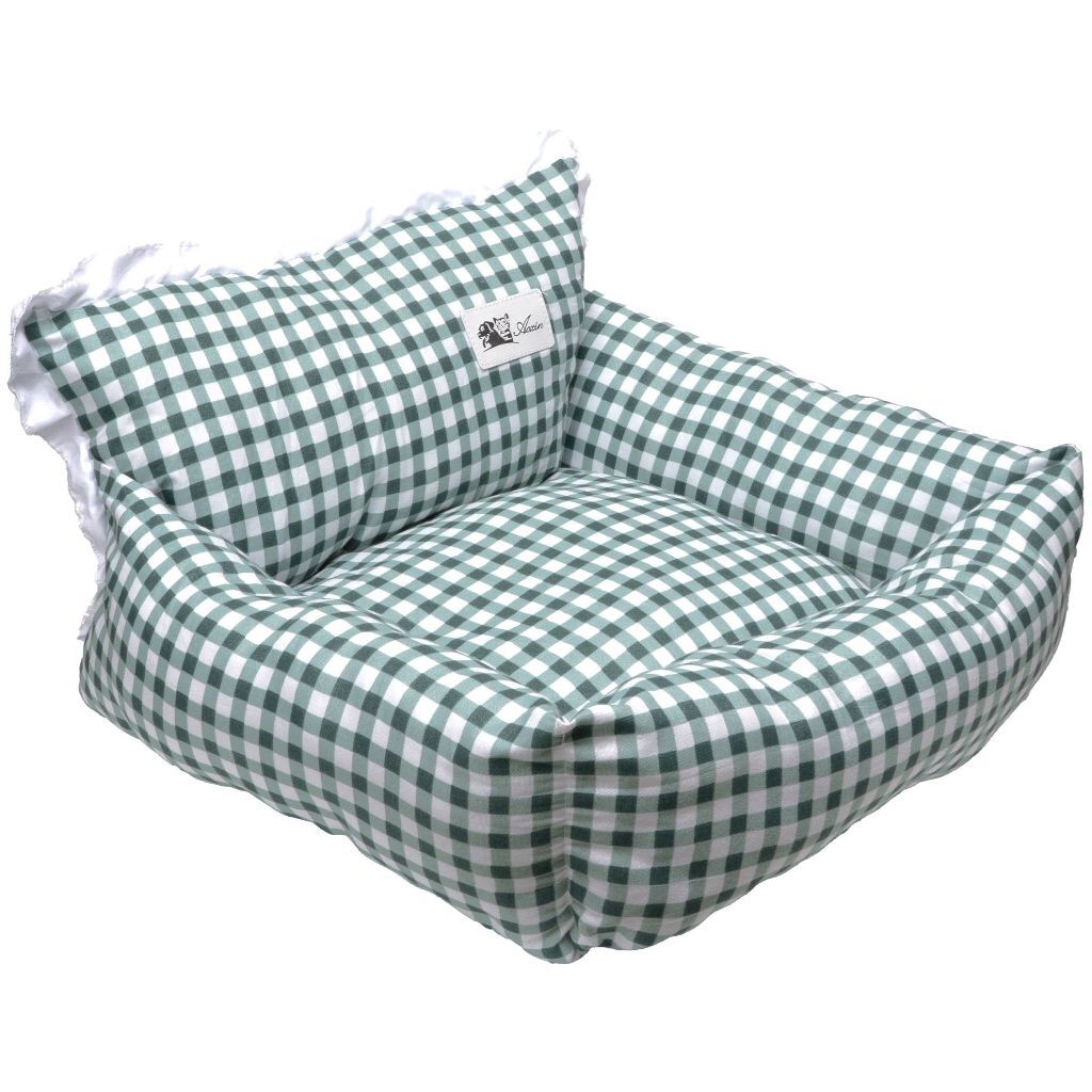 格紋寵物沙發床 52*47cm 貓咪睡床 狗狗睡床
