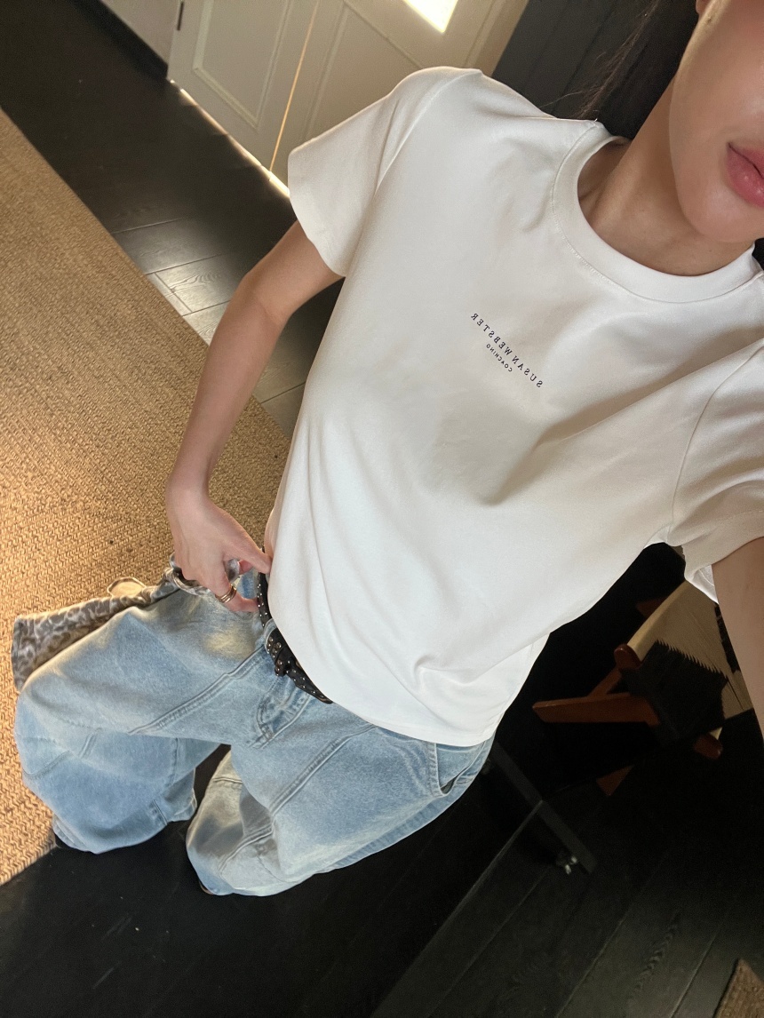 Susan小字母韓系百搭上衣*3色