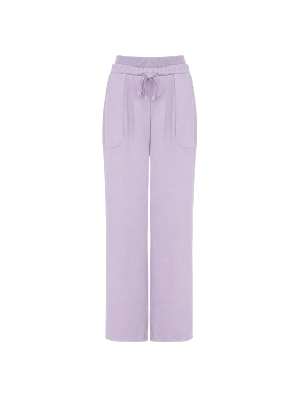 LORENA 雙層抽繩寬褲