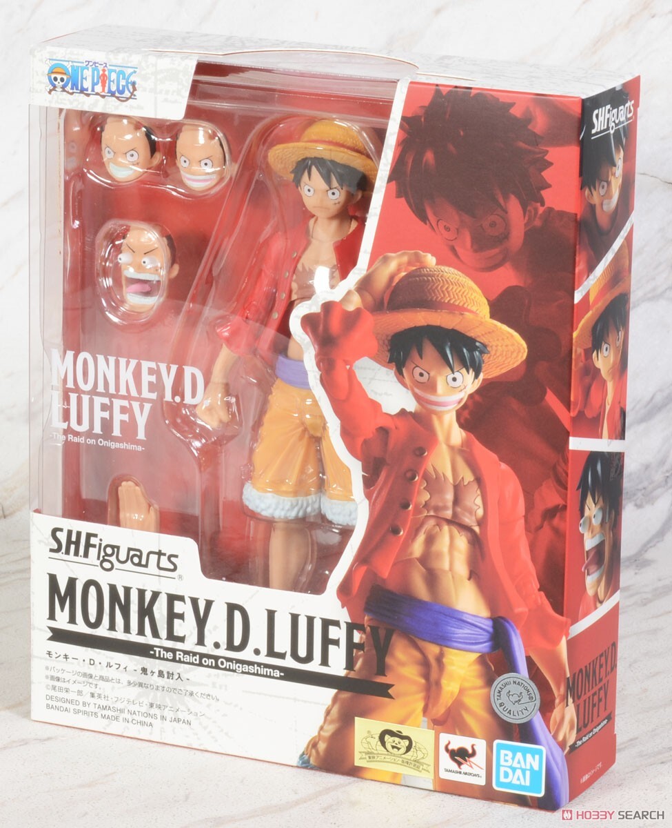萬代 SHF 航海王 海賊王 魯夫 -鬼島討伐- 可動完成品
