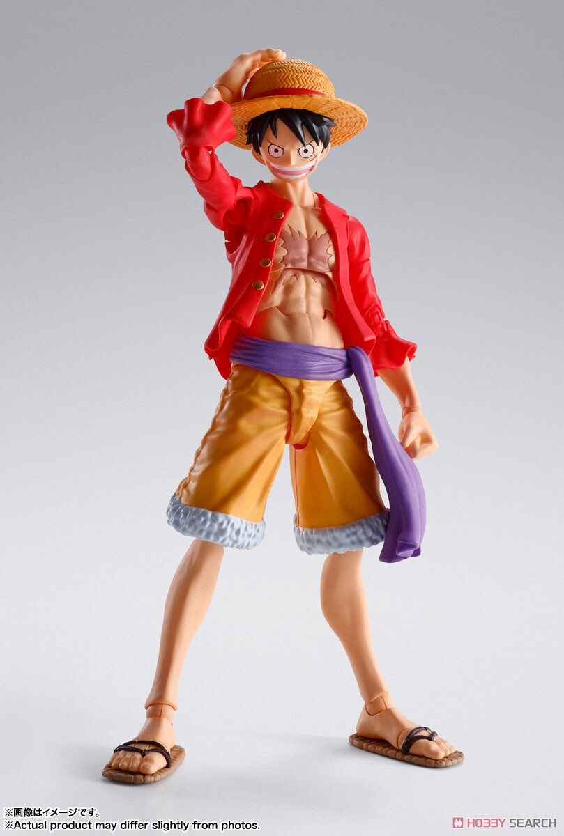 萬代 SHF 航海王 海賊王 魯夫 -鬼島討伐- 可動完成品