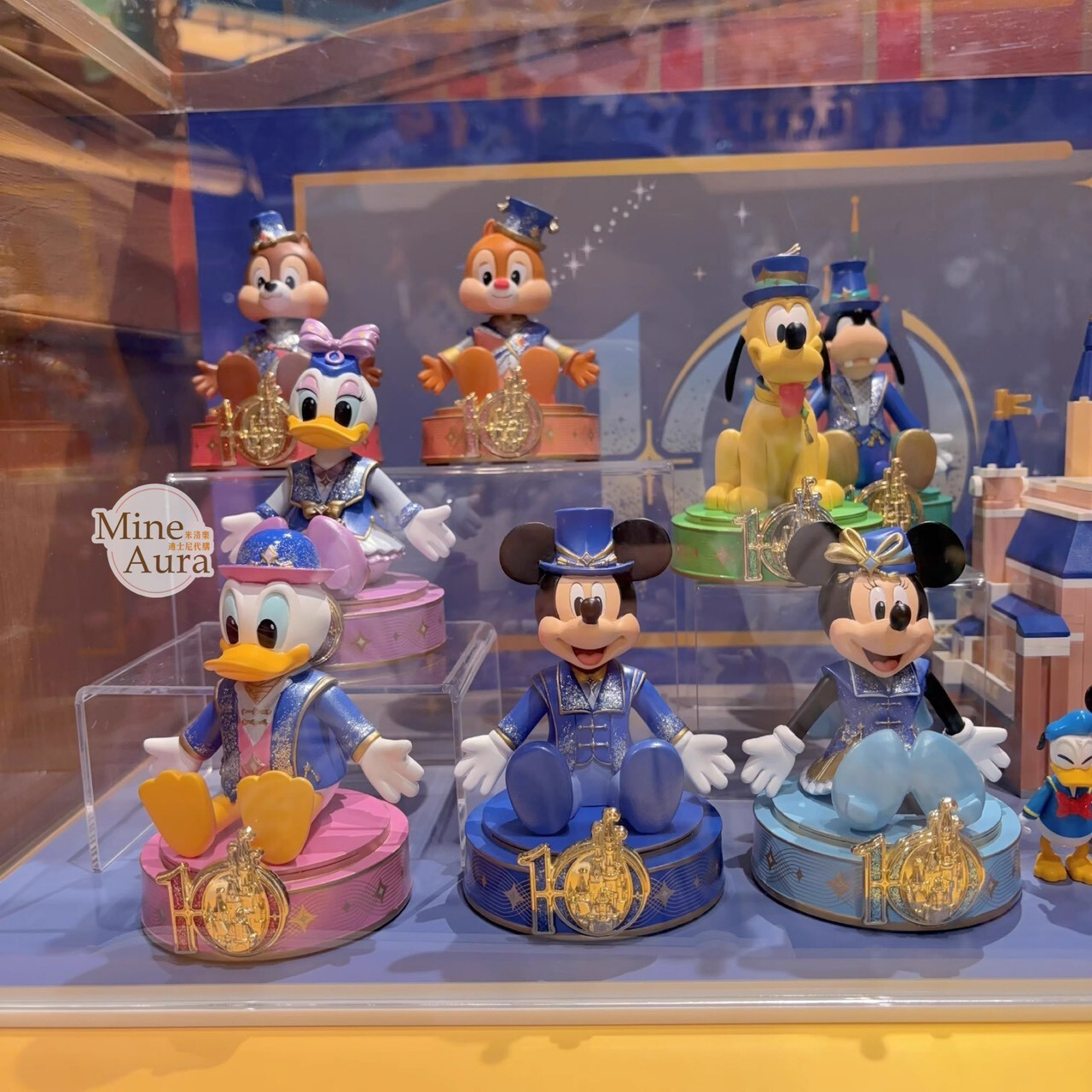 10歲生日慶典 米奇 Mickey 與好友們 造型 搖頭 公仔 擺飾品 盲選盒 盲盒 -上海迪士尼樂園