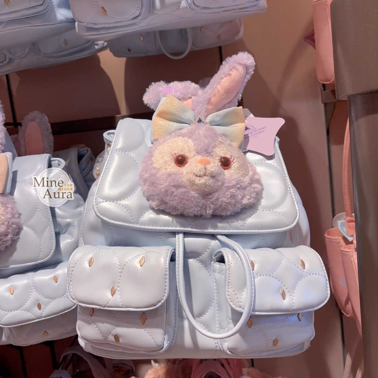 10歲生日慶典 史黛拉露 星黛露 StellaLou 絨毛大頭造型 後背包 -上海迪士尼樂園