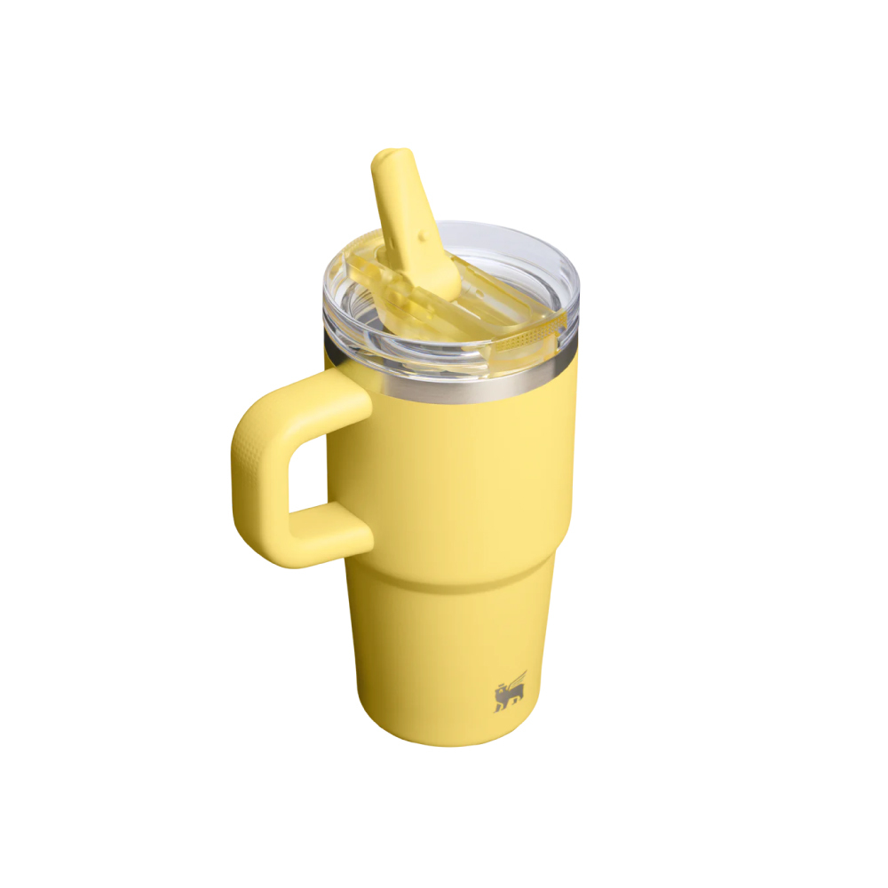 STANLEY 防漏吸管隨手杯 0.59L / 金盞黃