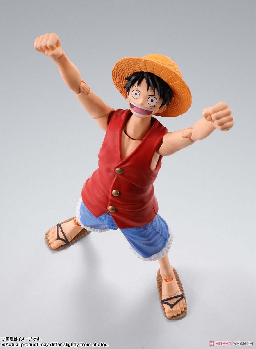 萬代 SHF 航海王 海賊王 魯夫 -冒險的黎明- 可動完成品