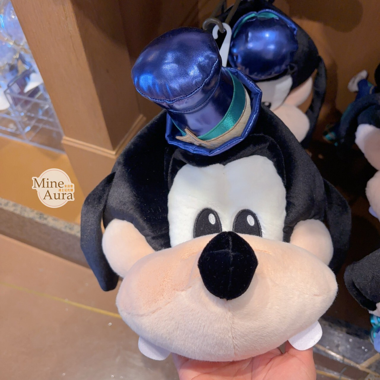 10歲生日慶典 米奇 Mickey 與好友們 高飛狗 Goofy 大頭小身體絨毛 造型帽 帽子 頭套 -上海迪士尼樂園