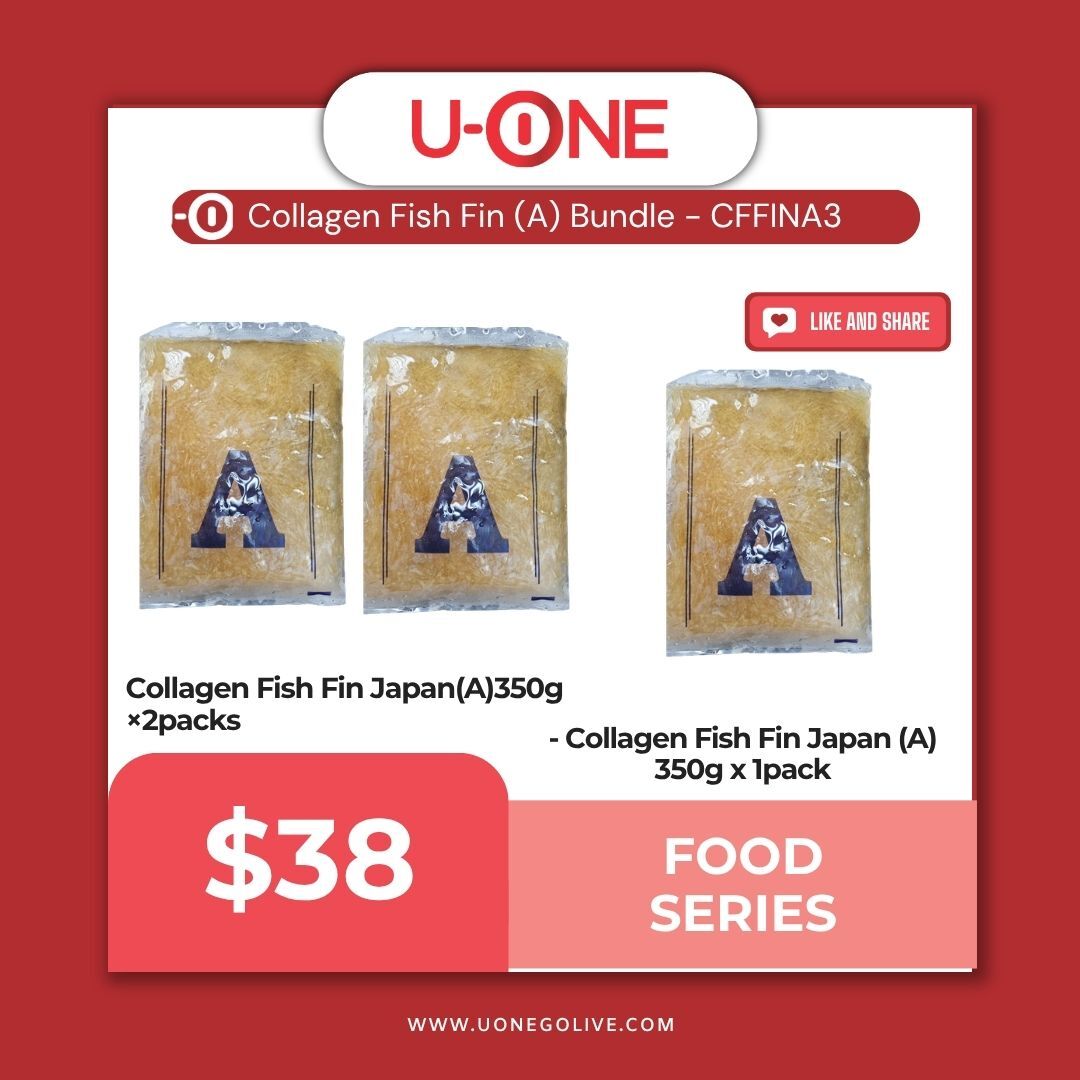 Collagen Fish Fin (A) Bundle - CFFINA3