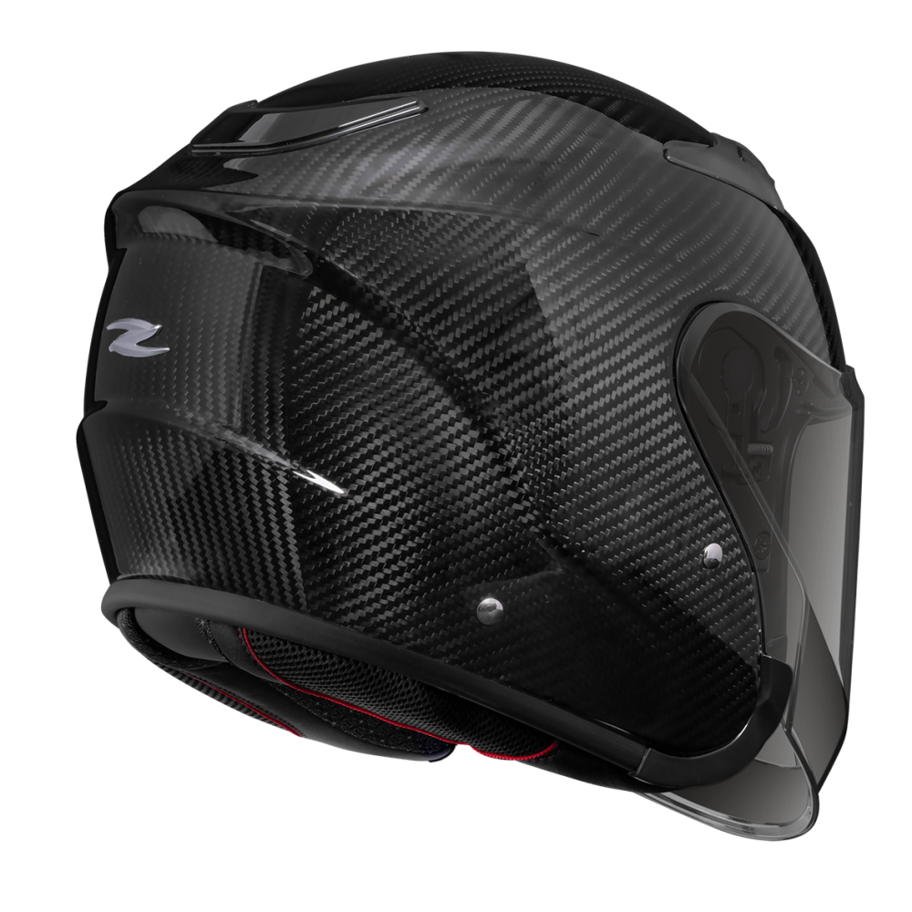 ZEUS 瑞獅 630 原色碳纖維 半罩安全帽