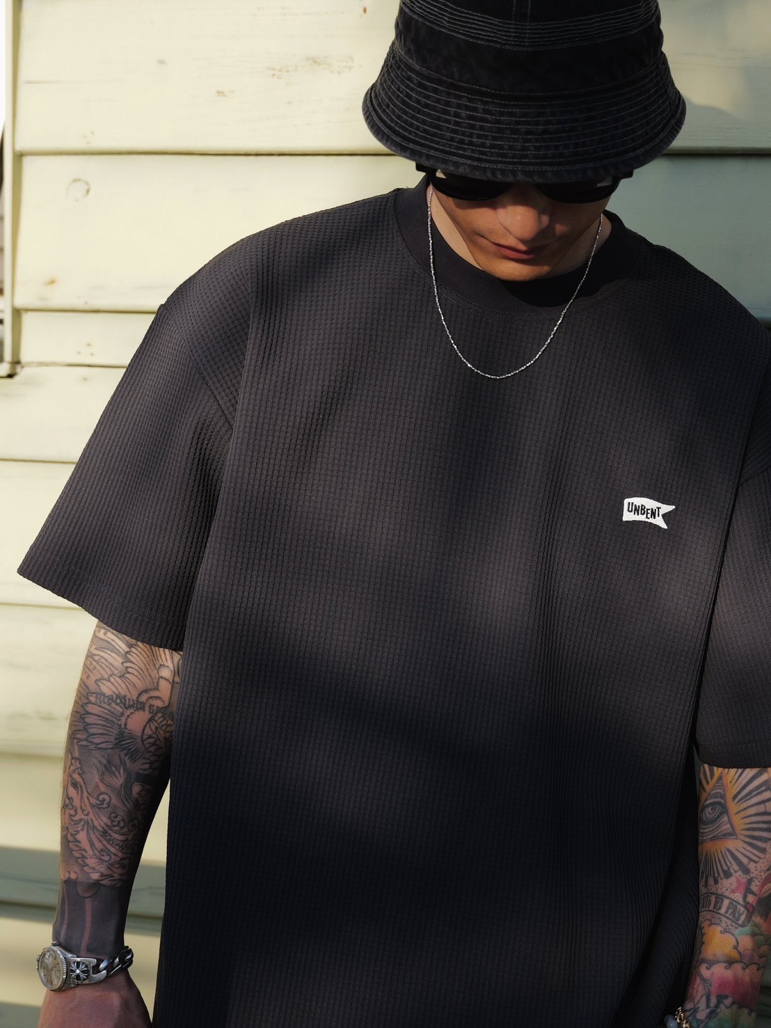 #預購 UNBENT 26SS 抗皺速乾 華夫格 圓領短踢 四色