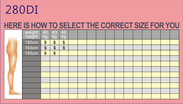 280丹小腿襪（直條紋款）