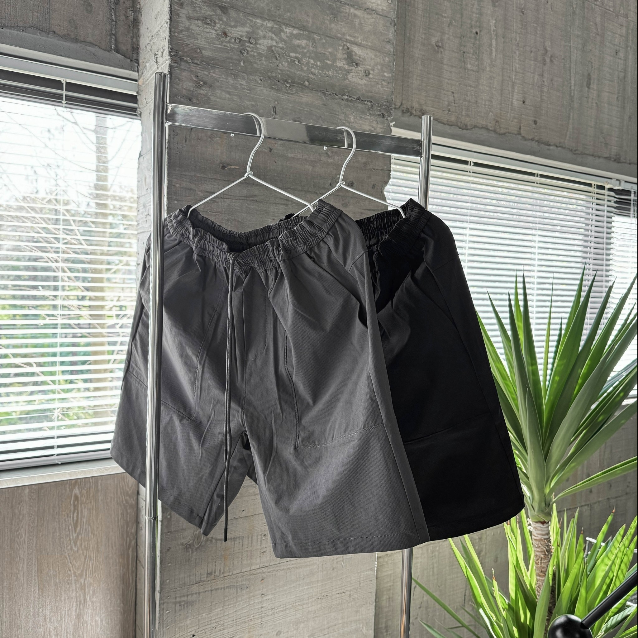 機能紋理排汗運動短褲 68786