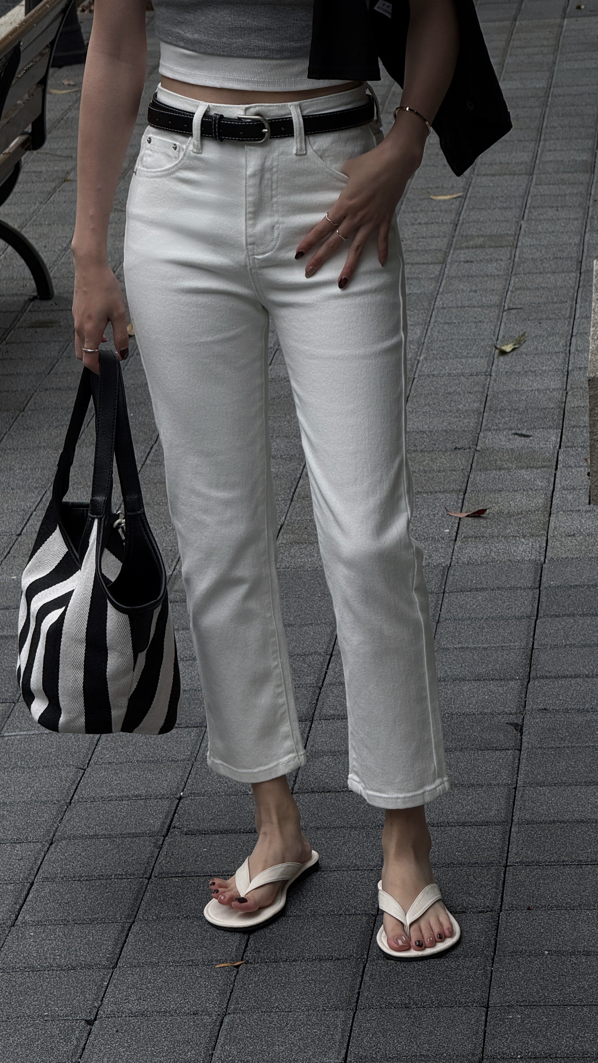 SHAINA MADE 自訂款-黑白千金神褲（ 2 colors )