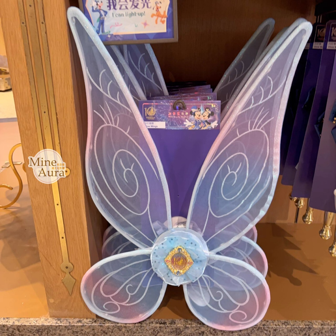 10歲生日慶典 奇妙仙子 Tinker Bell 發光設計 翅膀 裝扮 小飛俠 彼得潘 Peter Pan -上海迪士尼樂園