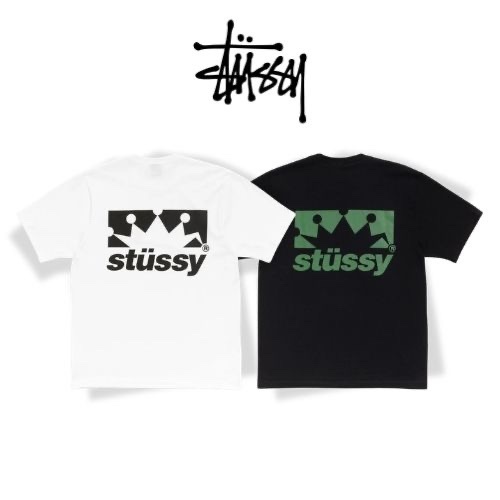 STUSSY BOX CROWN TEE