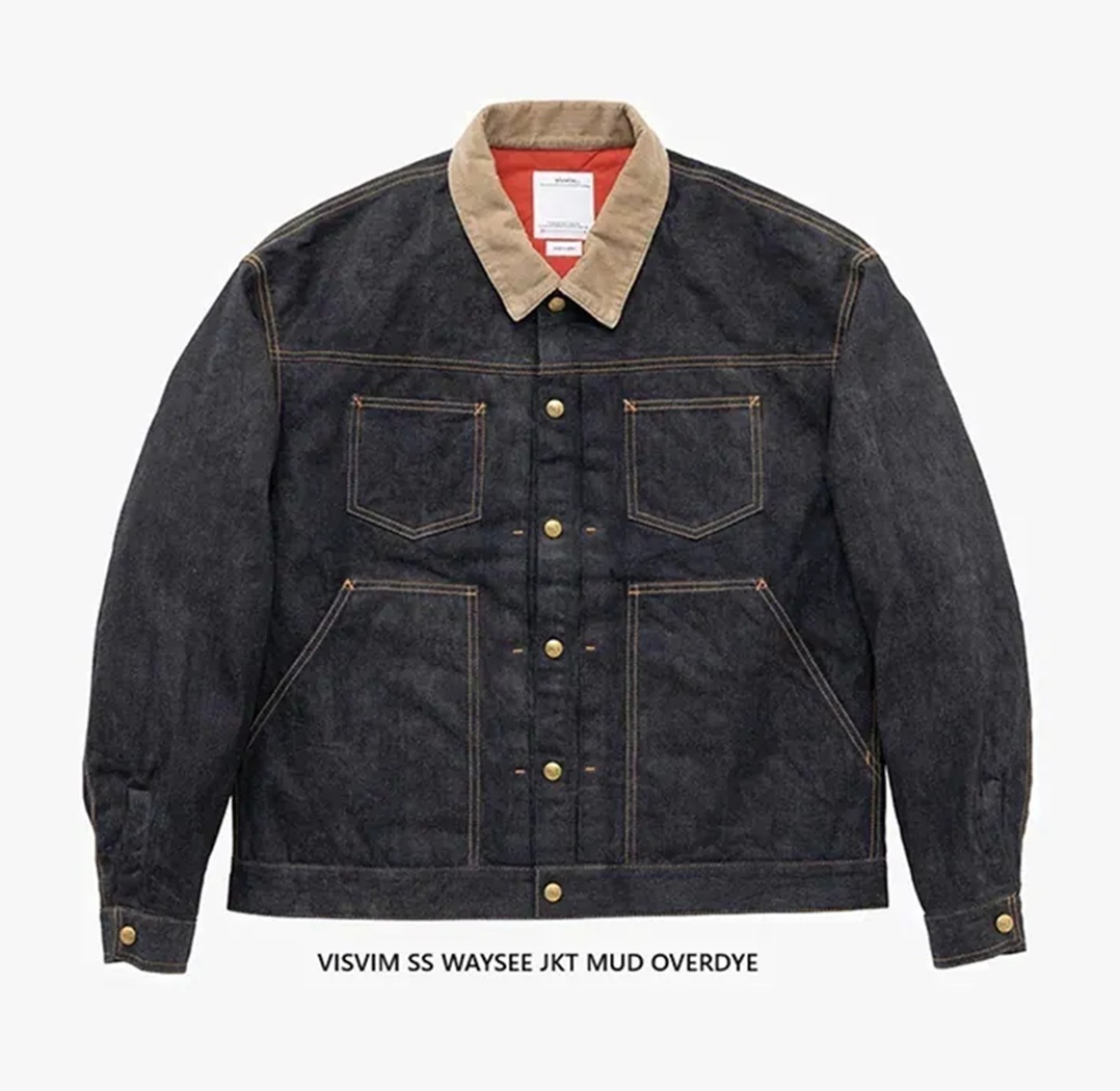 LAST SALE: VISVIM SOCIAL SCULPTURE WAYSEE JKT MUD OVERDYE *泥染 - SIZE 3 PRE ORDER ITEM (預訂中)