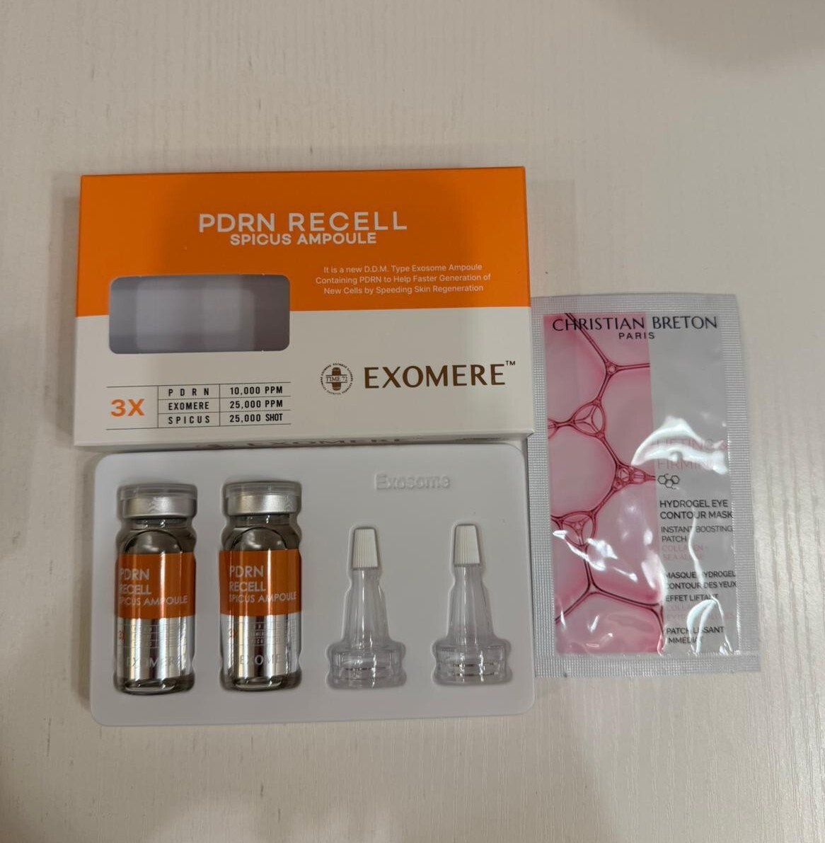 關鍵字L34. Exomere PDRN Recell ampoule 10ml x 2 優惠$190