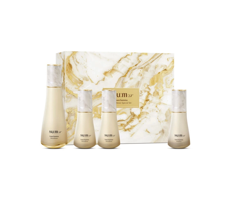 【su:m37 鎏金溯茫重生爽膚水 增量4件套】