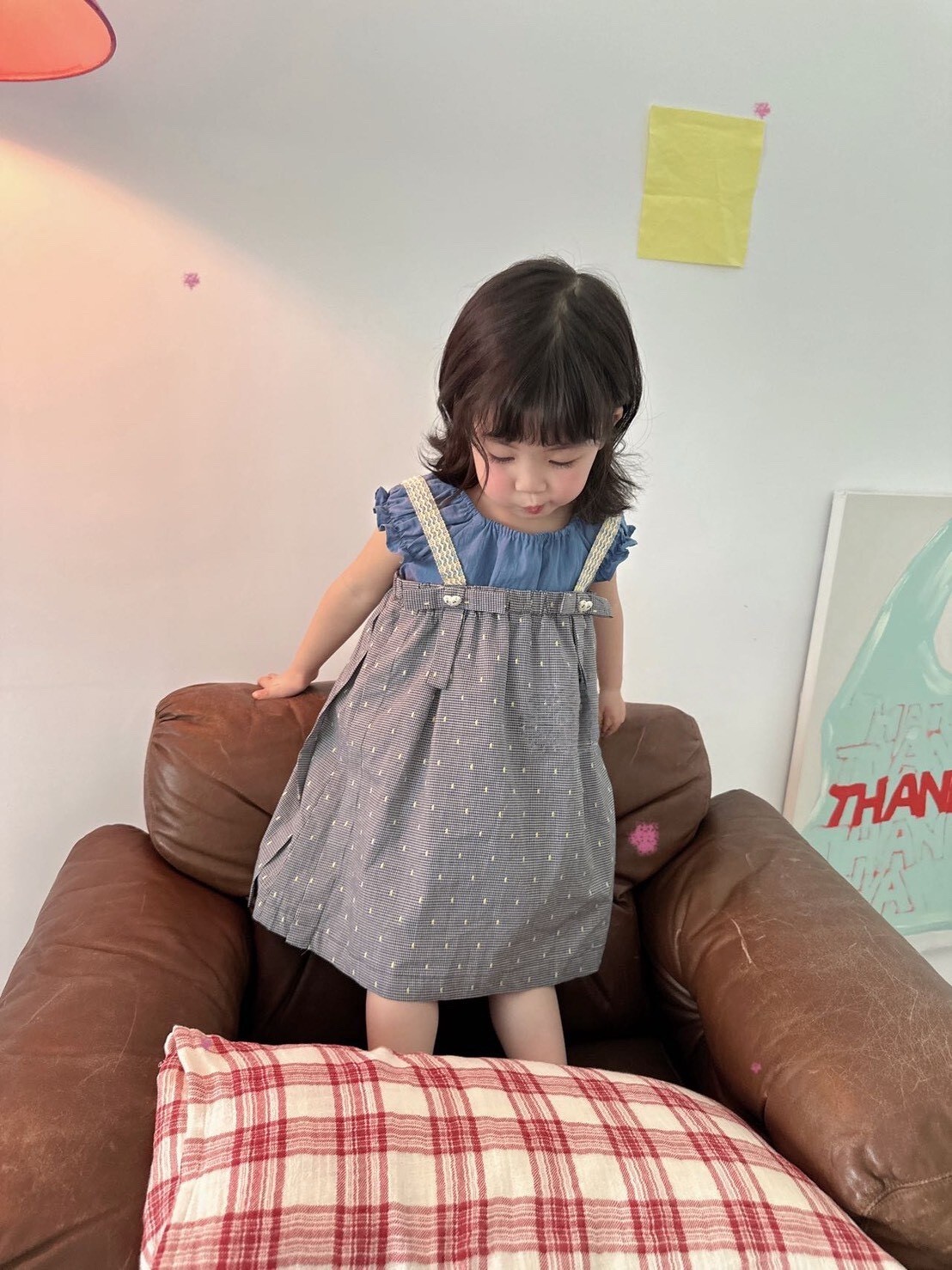 日系溫柔吊帶洋裝