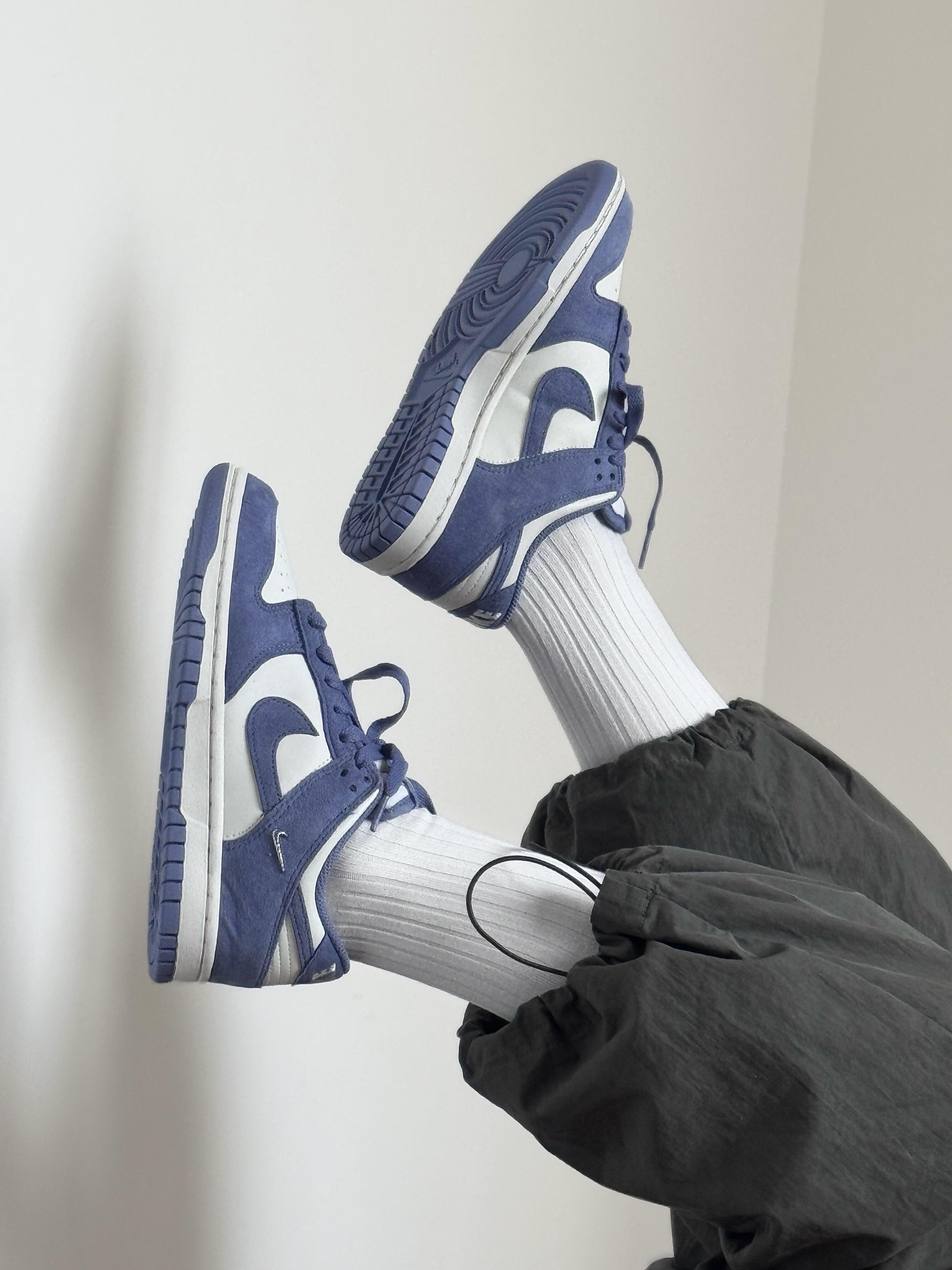 【預購】Nike Dunk Low "World Indigo" 麂皮 海洋藍 金屬小鈎 小銀勾 IB4417-103