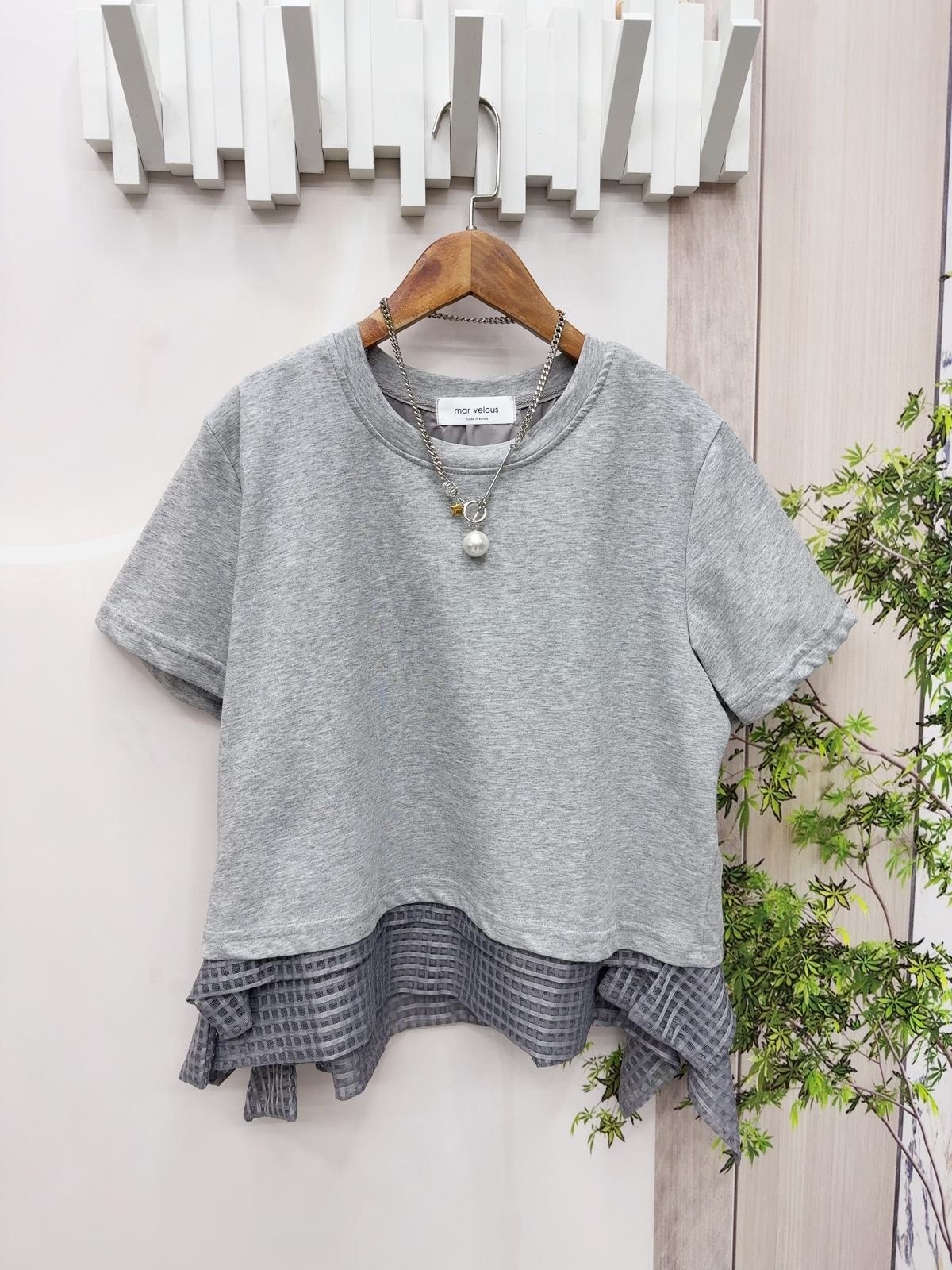 Mar下腳不規則布 top ～152S