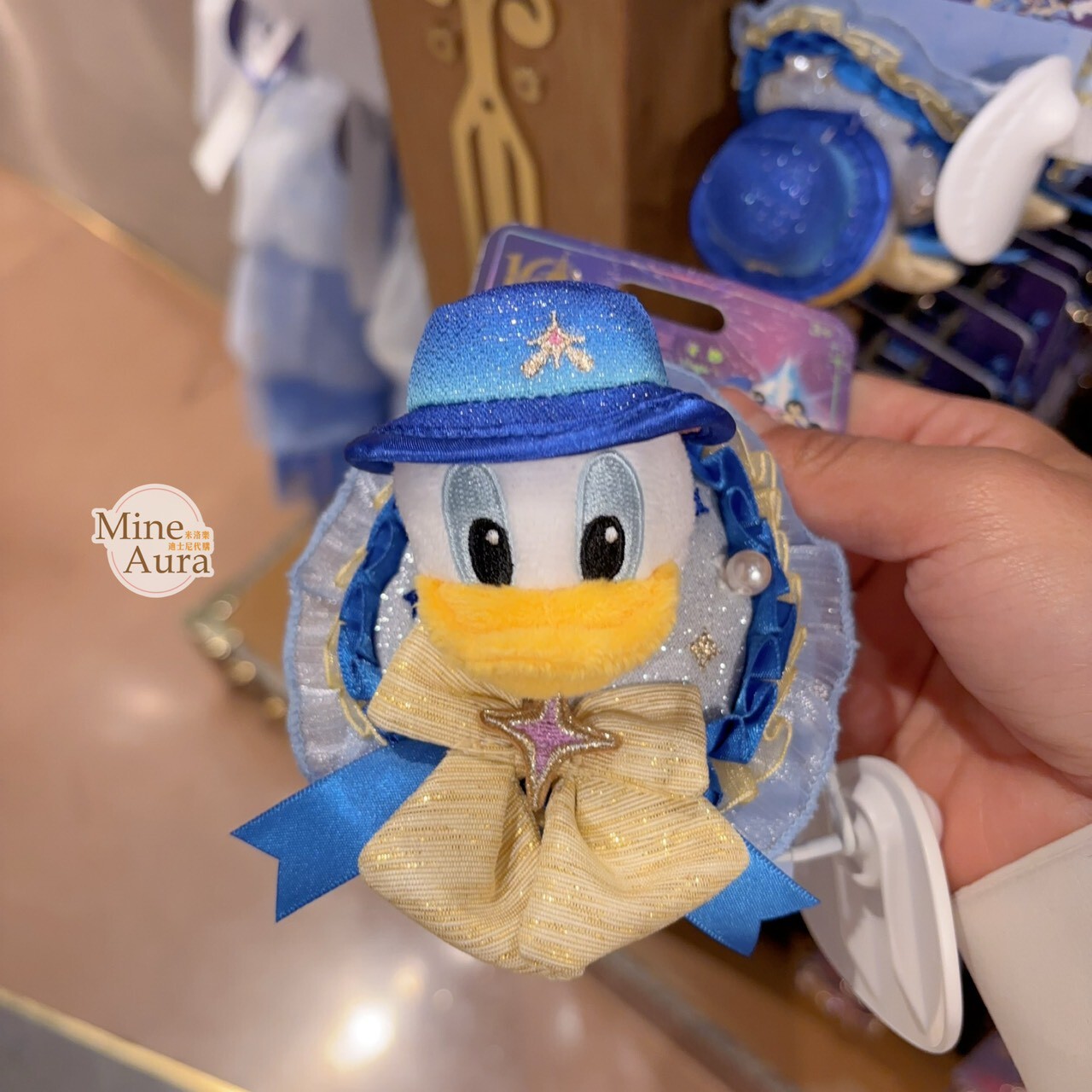 10歲生日慶典 米奇 Mickey 與好友們 唐老鴨 Donald 胸花配飾 髮夾 髮飾 -上海迪士尼樂園