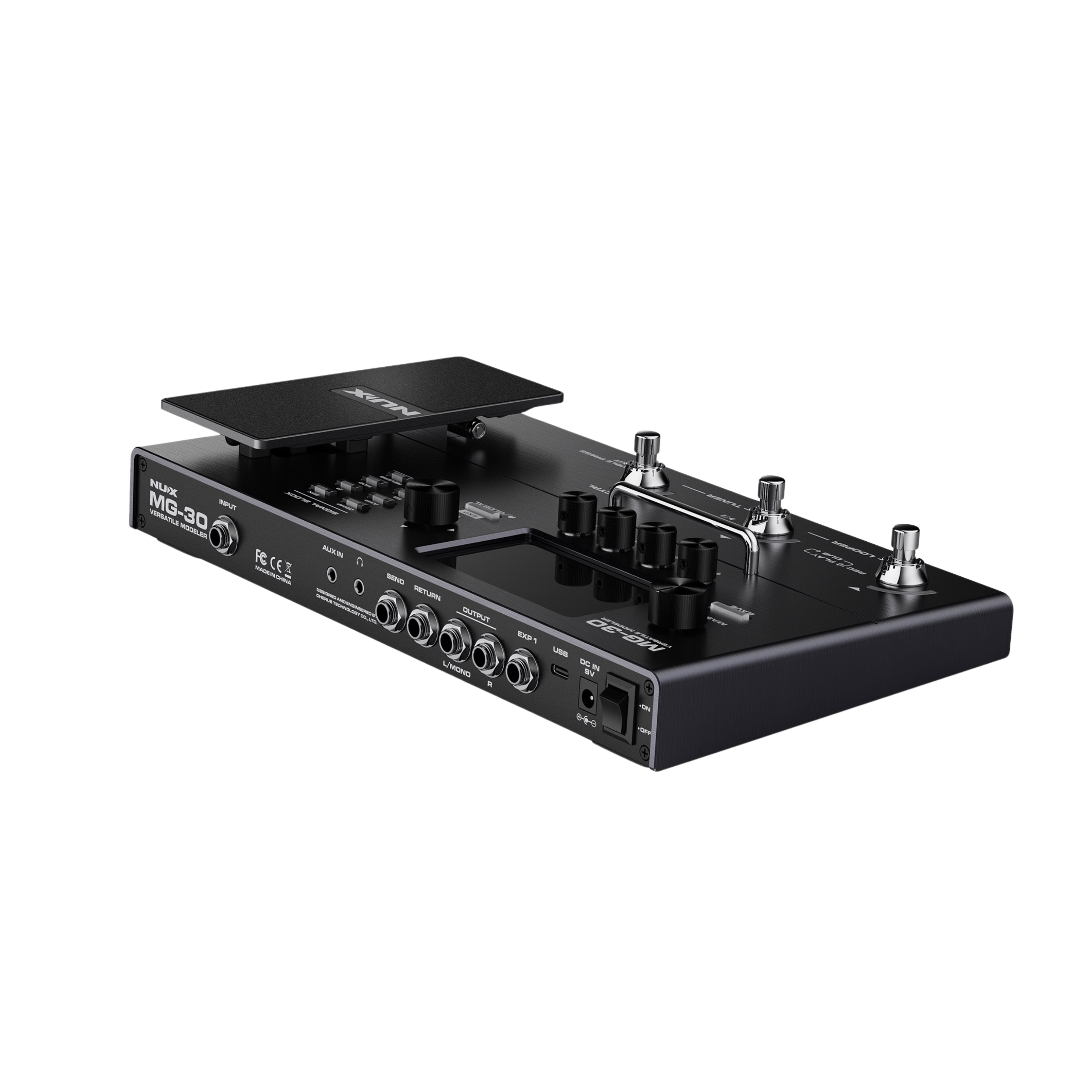 NUX MG-30 綜合效果器 電吉他效果器 電貝斯效果器  附NMP-2控制踏板