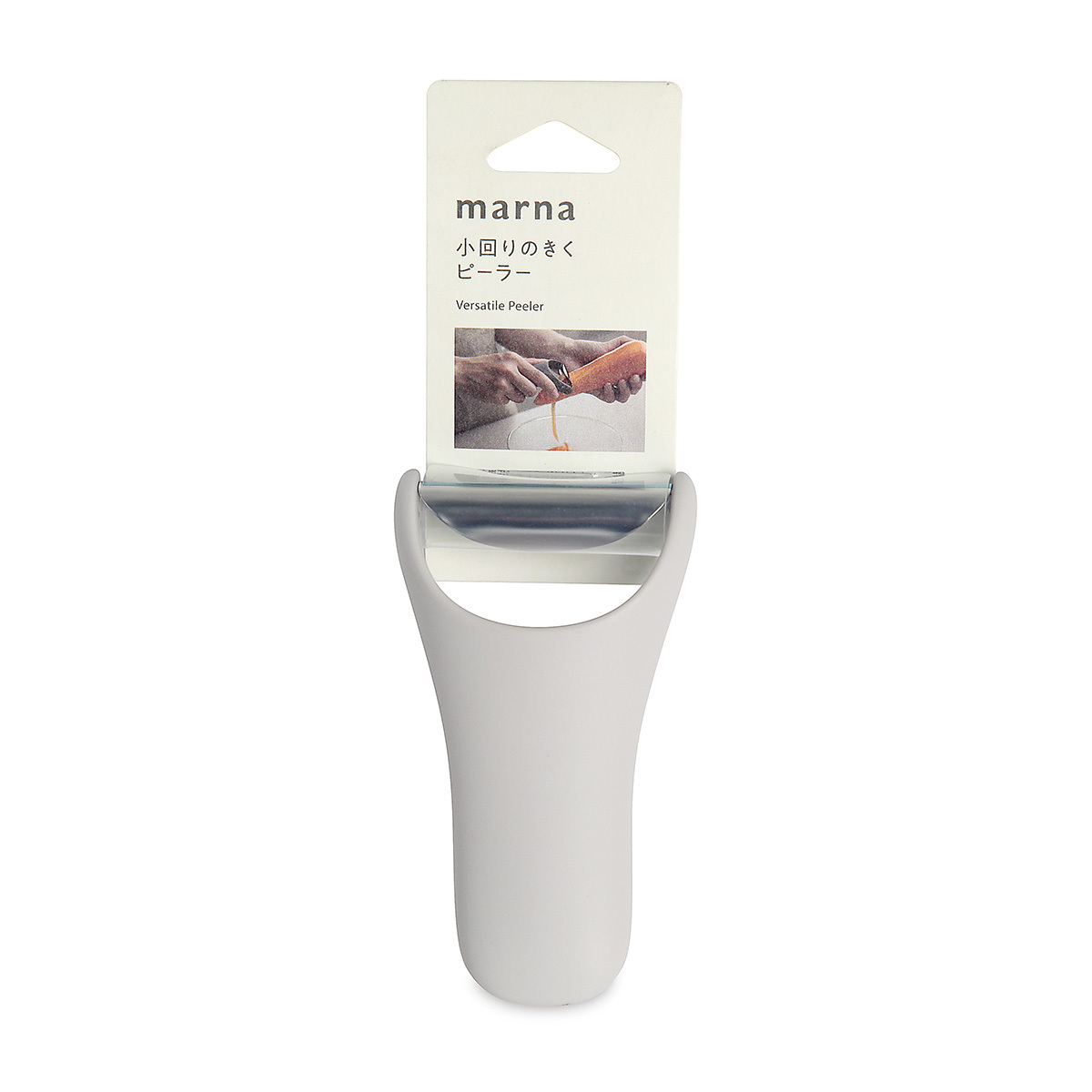 日本 MARNA W6 x H10.8cm 削皮器 -K806