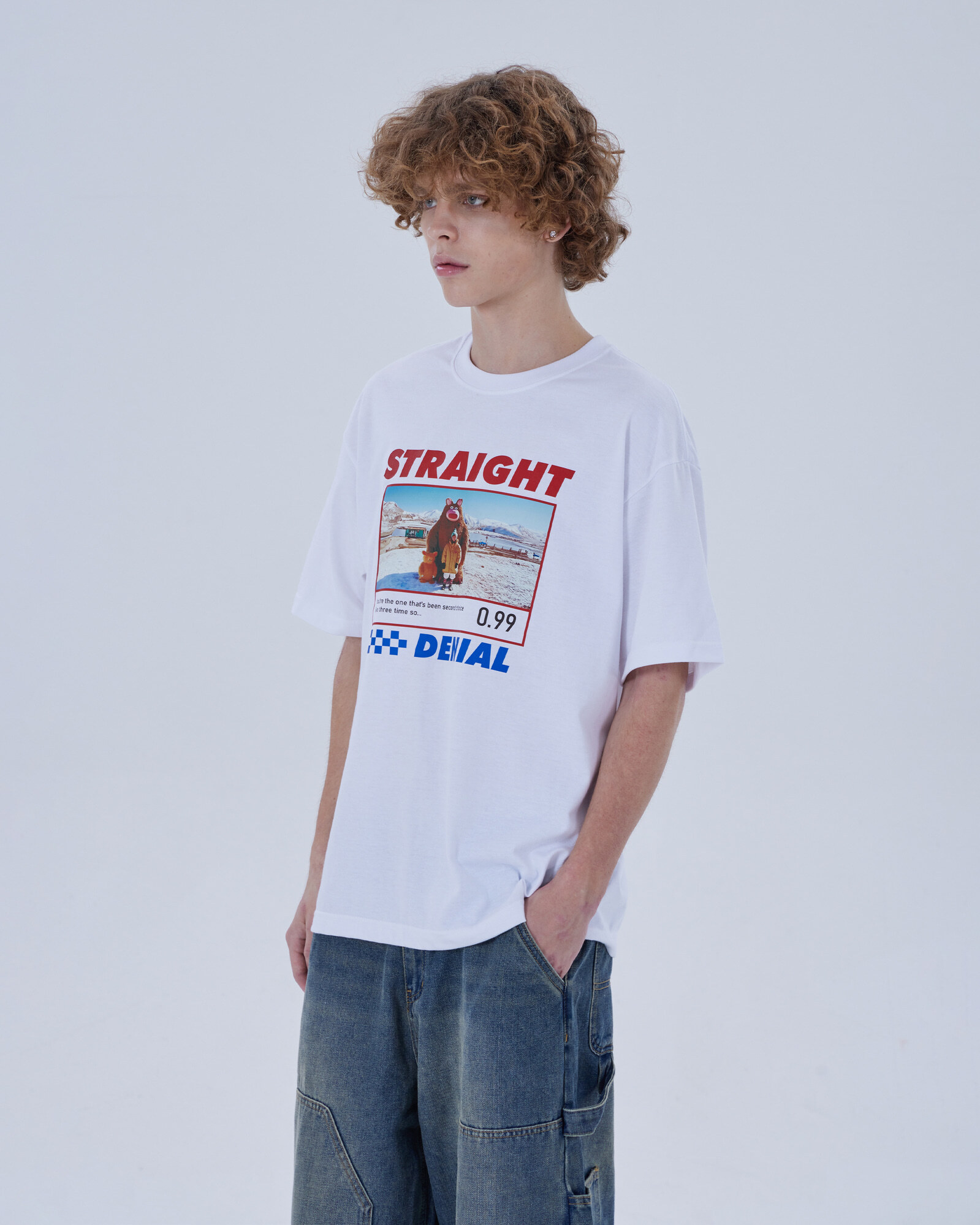 【韓國預購】AKR032405 DYSFUNCT STRAIGHT DENIAL T-SHIRT