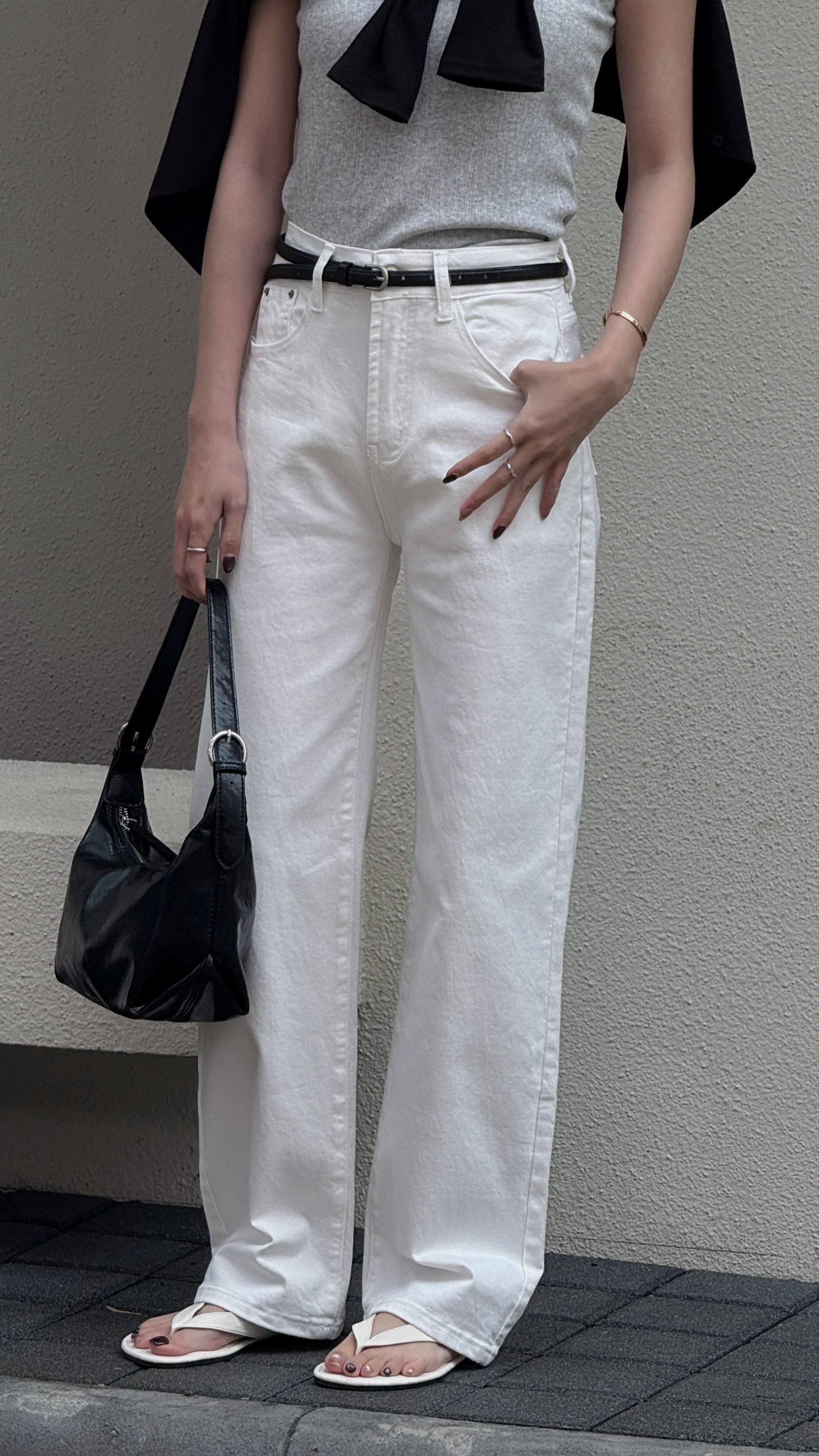 SHAINA MADE 自訂款-直筒腿精神褲（ 2 colors )