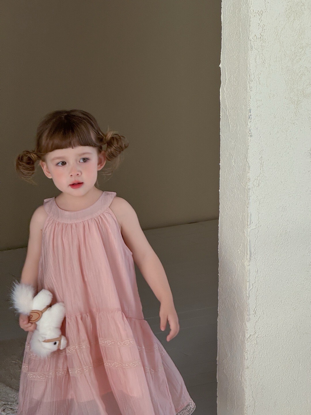 晨光玫瑰紗紗洋裝