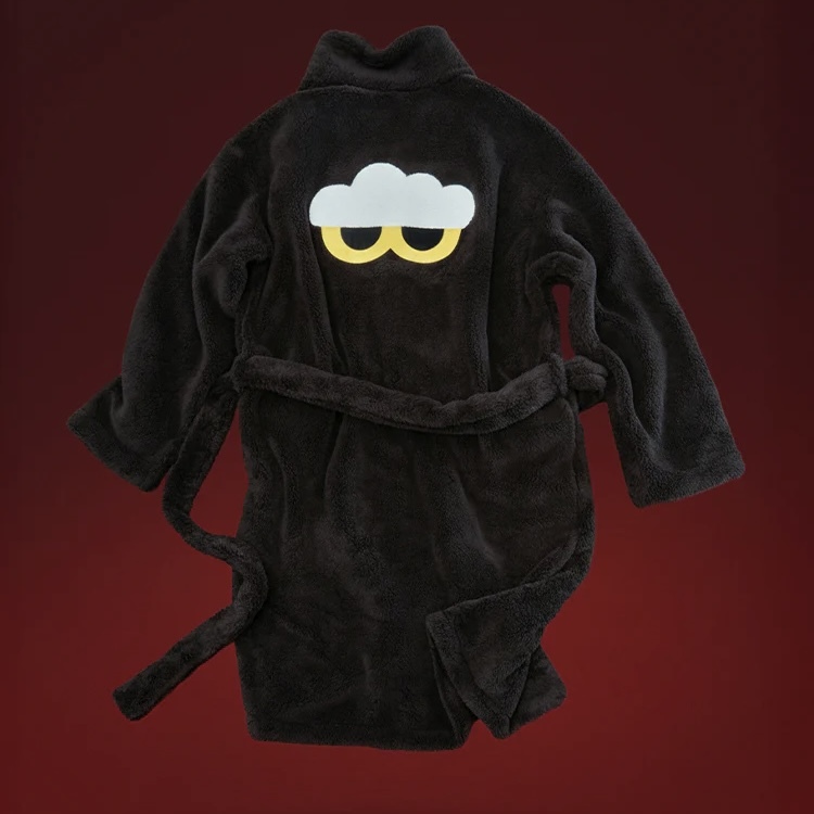 ZO&FRIENDS 全黑 長袍 睡衣 居家服 浴袍 GD權志龍