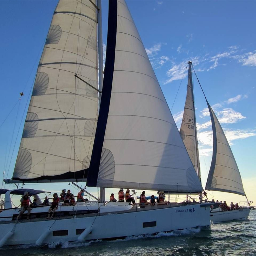 【屏東】悠揚出航，大鵬灣帆船體驗