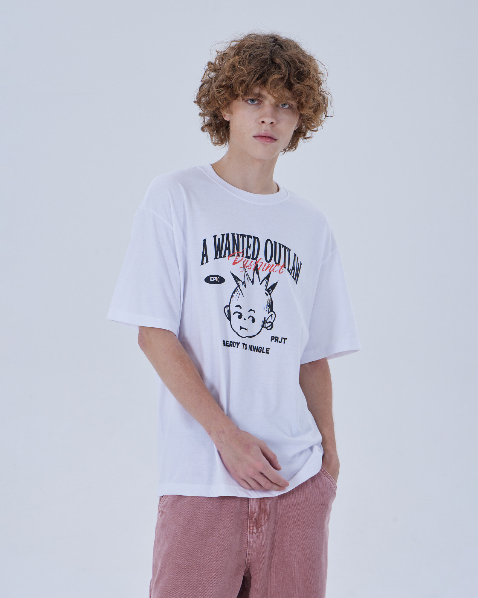 【韓國預購】AKR032406 DYSFUNCT WANTED OUTLAW T-SHIRT