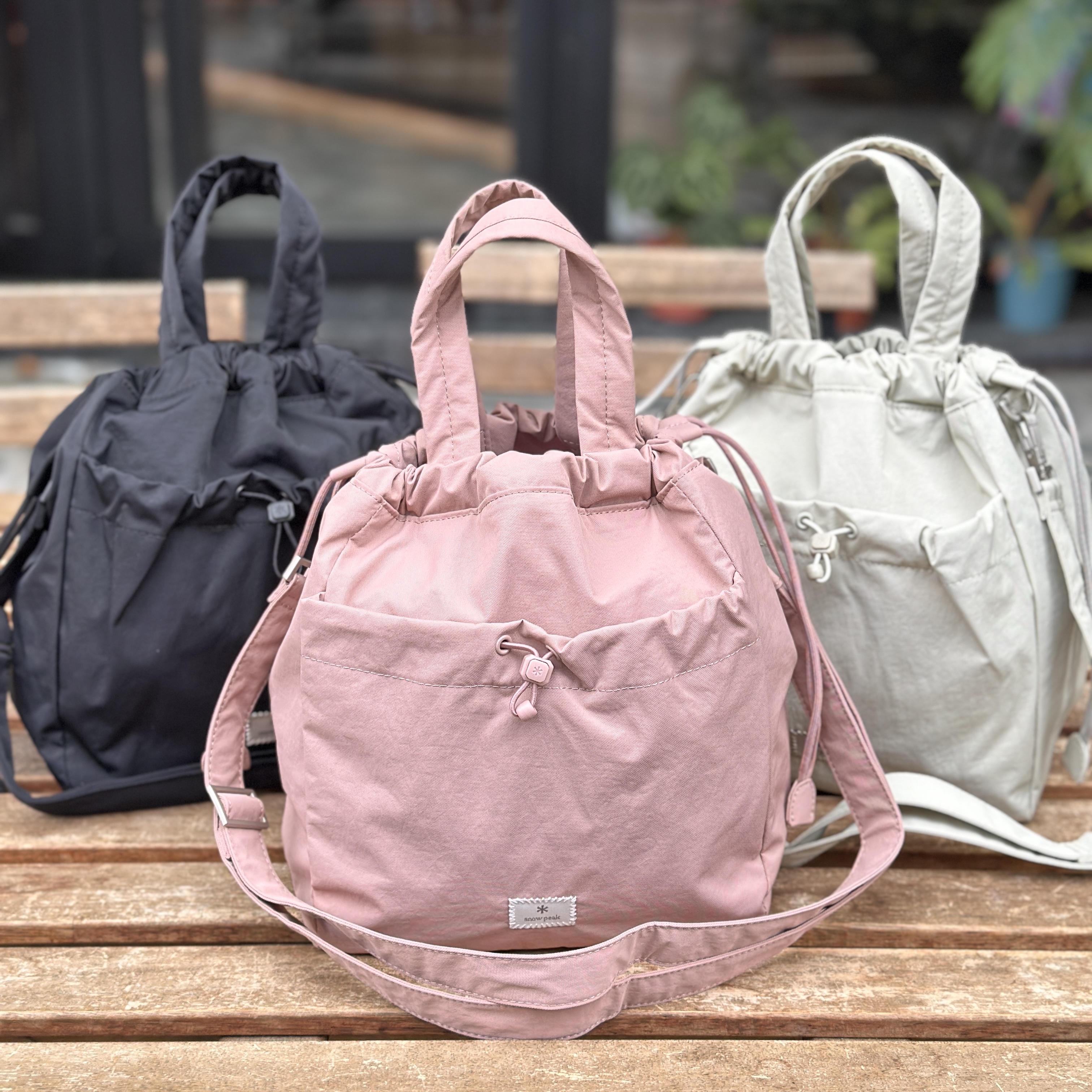【現貨】snow peak Softwill Bucket Bag 6.5L 26SS 束口袋 水桶包 側背包 6.5升 S26ZWFBB22