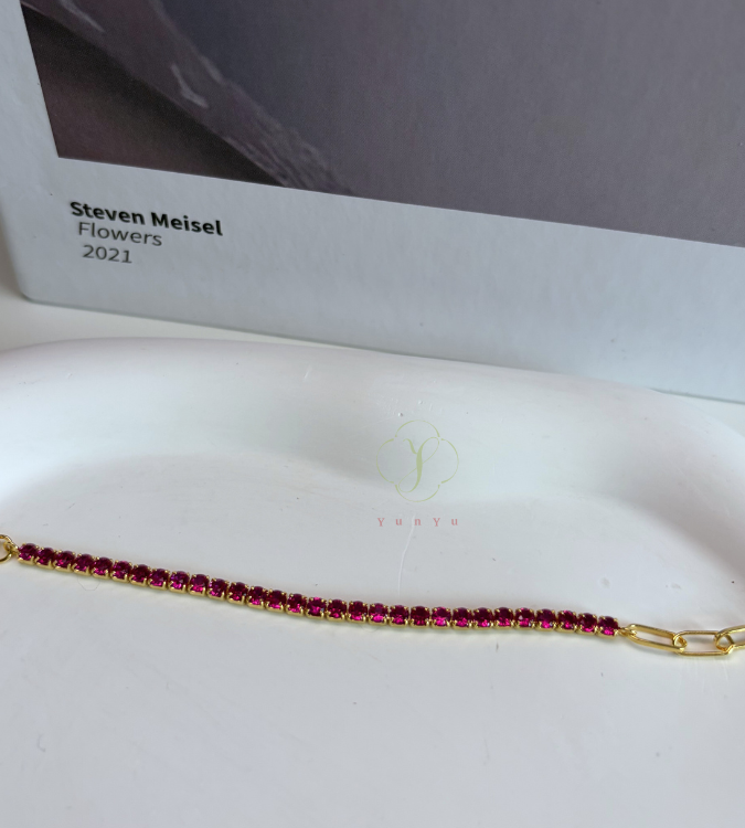 四爪紅剛玉手鏈