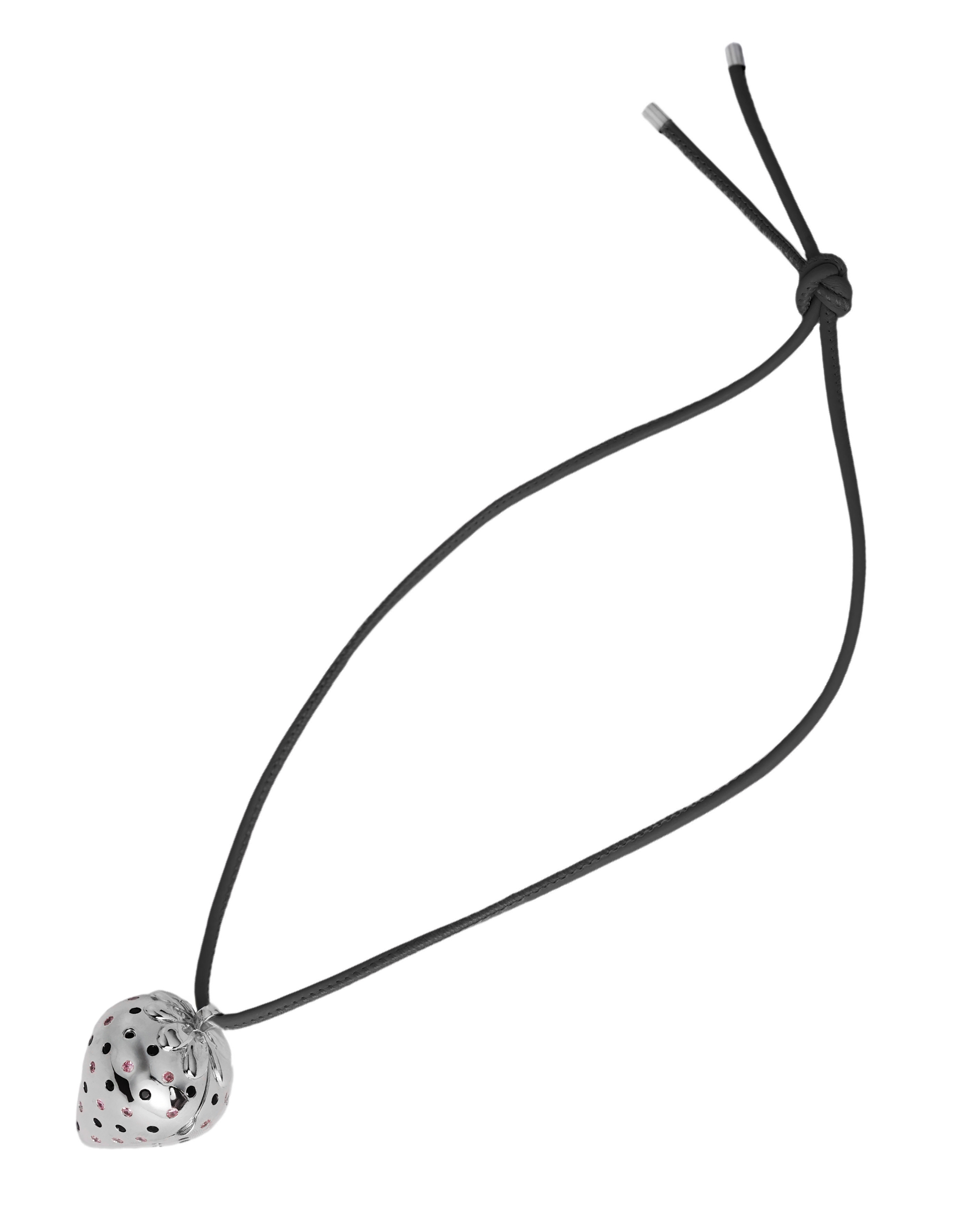 RECOVERY X eggtall Locket in my strawberry (黑)