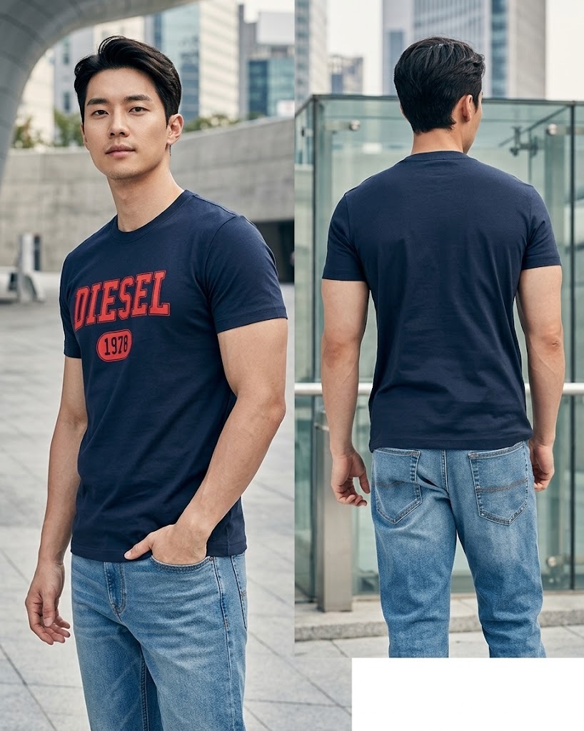 【直播】Diesel LX032421 男裝短袖上衣